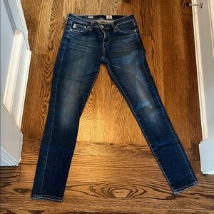 AG Adriano Goldschmied Dark Blue Skinny Jeans